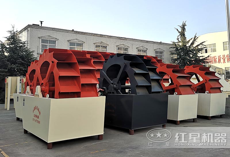 洗砂機用于清洗石料中的石粉、雜質(zhì)